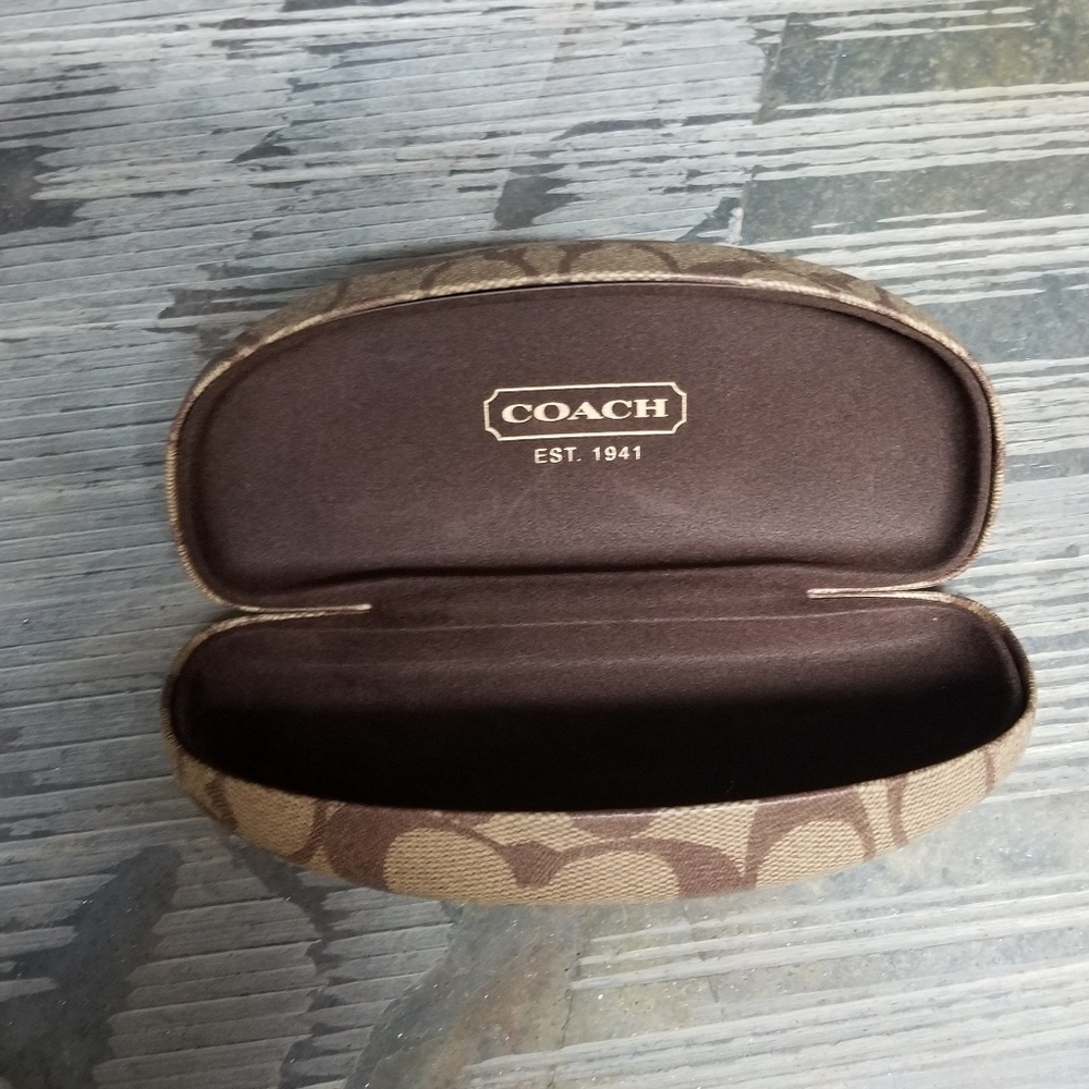 COACH  Eyeglass Hardcase w/cloth